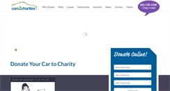 Desktop Screenshot of cars2charities.org